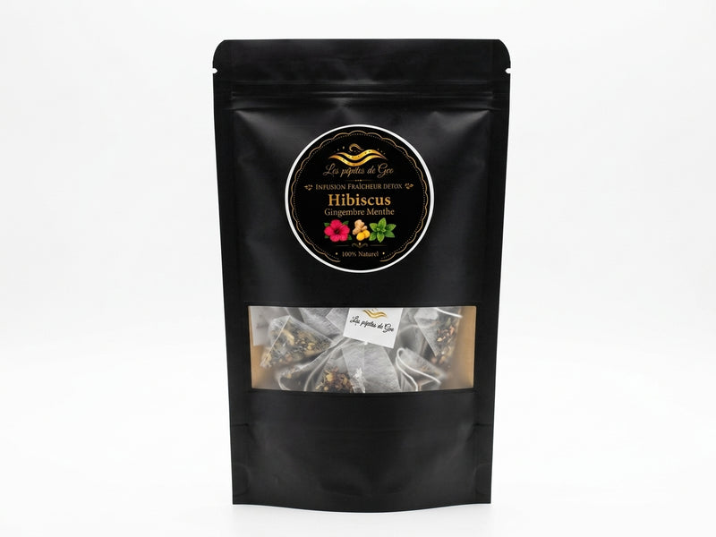 Infusion Fraicheur Detox | Hibiscus, Gingembre, Menthe